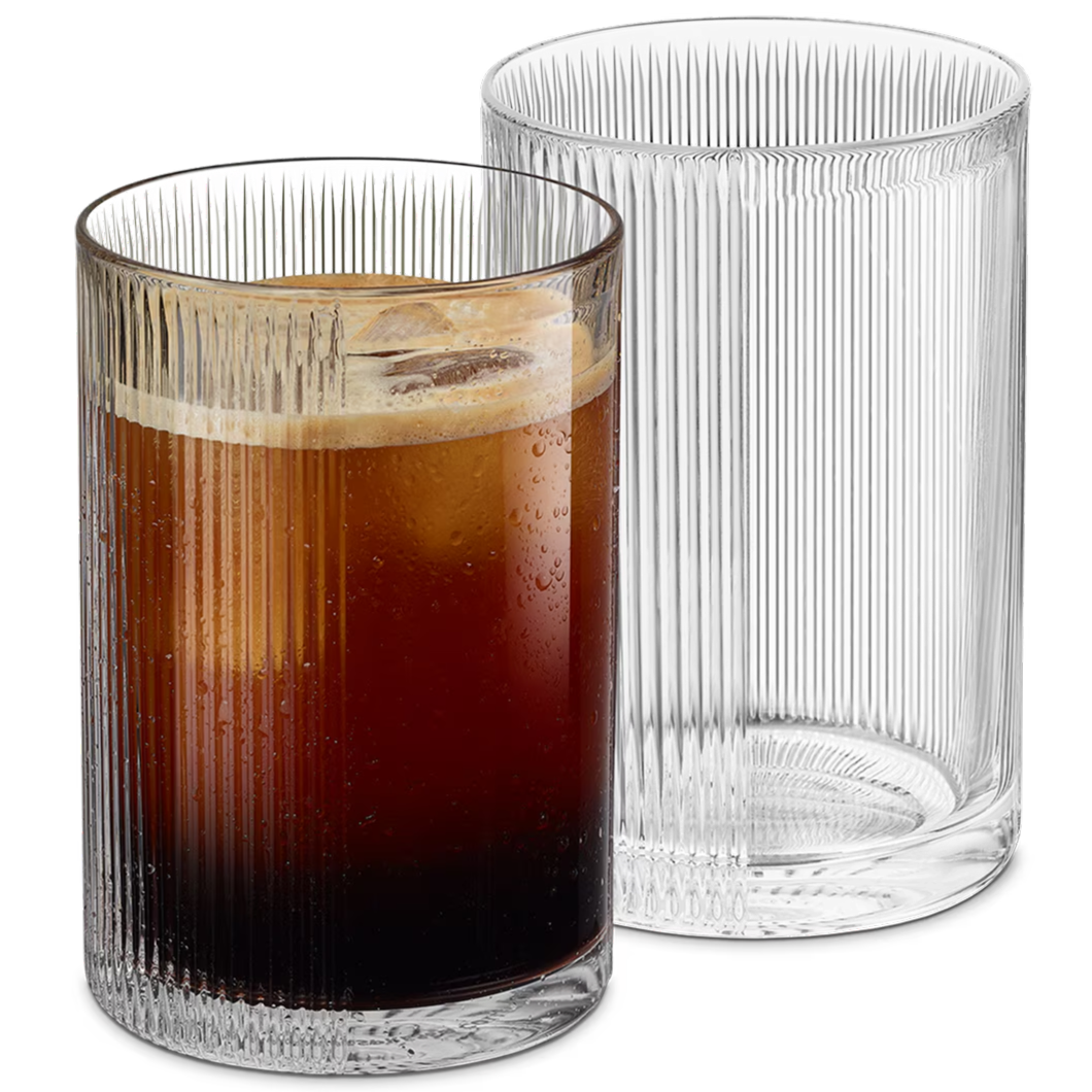 Barista Large Mixology Glasses x2