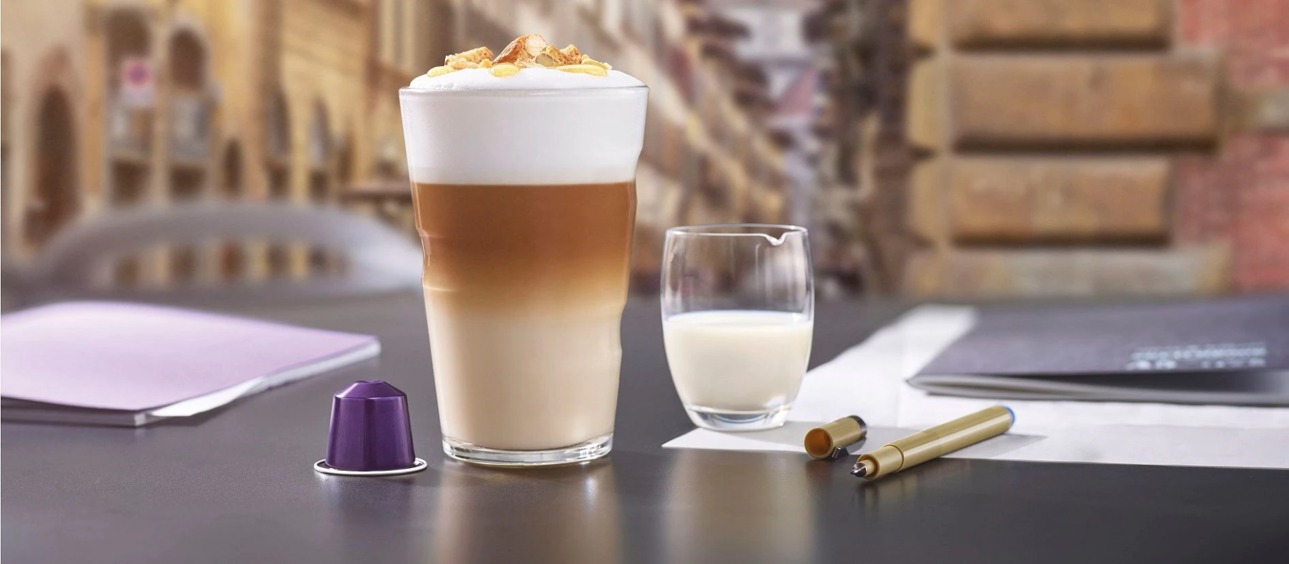CANTUCCINI PINENUTS HONEY LATTE MACCHIATO