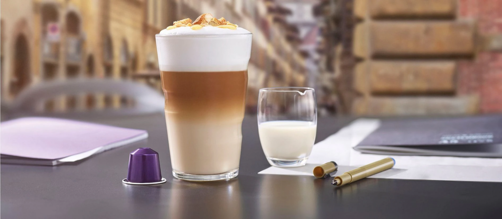 CANTUCCINI PINENUTS HONEY LATTE MACCHIATO