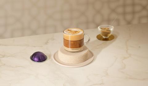 SPICED TAHINI CAPPUCCINO