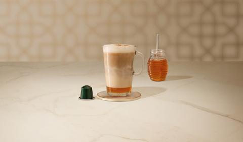 ALMOND AND HONEY LATTE