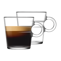 Glass Lungo Cup Set