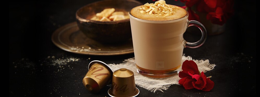 Honey Bubble Latte - coffee recipe