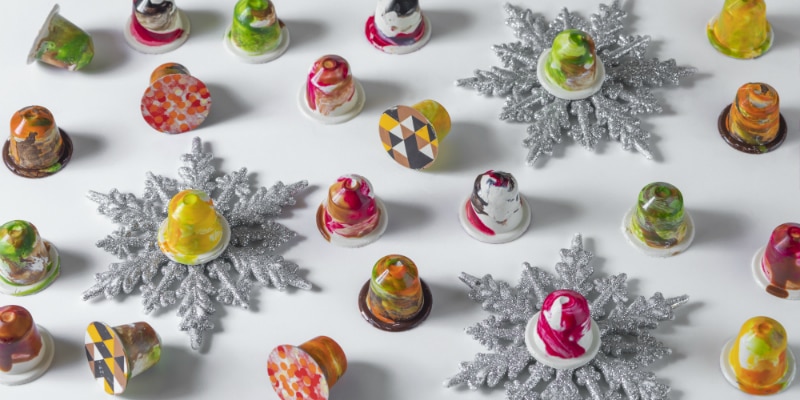 nespresso festive capsule praline