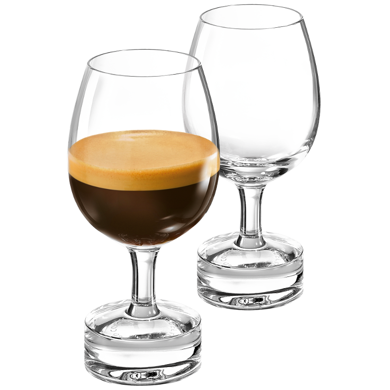 Reveal espresso glasses