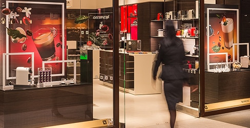 Beispielbild einer Nespresso Boutique