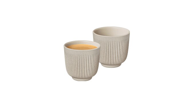 Set De Tazas Espresso Husk Nude Collection Nespresso