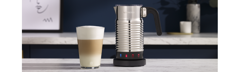 Espumador de leite nespresso Aeroccino4 para receitas com leite