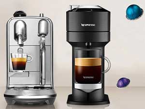 Originele koffiemachine versus Vertuo koffiemachine
