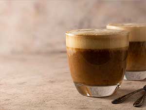 Koffiekopje met mokkakoffie