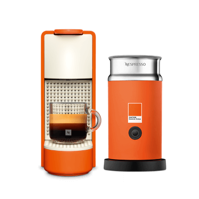 Nespresso x Pantone Essenza Mini Mandarin Orange Bundle