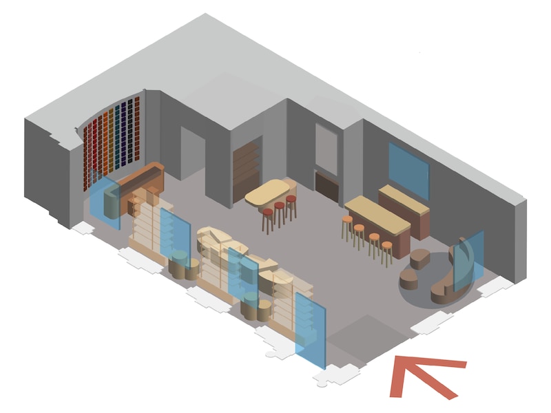 Covent Garden Boutique Floor Plan