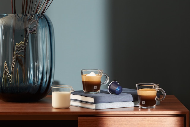 black or with a dash of milk