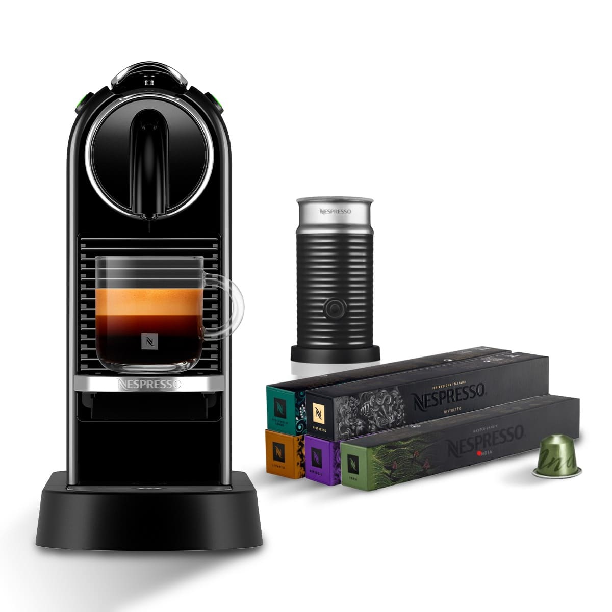 Citiz, Aeroccino & Any 5 OL Coffee Sleeves