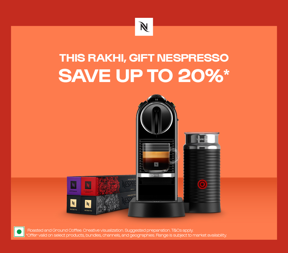 This Rakhi, Gift Nespresso