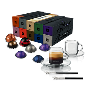 Welcome Pack: 10 sleeves & Espresso Set of 2 Cups Free