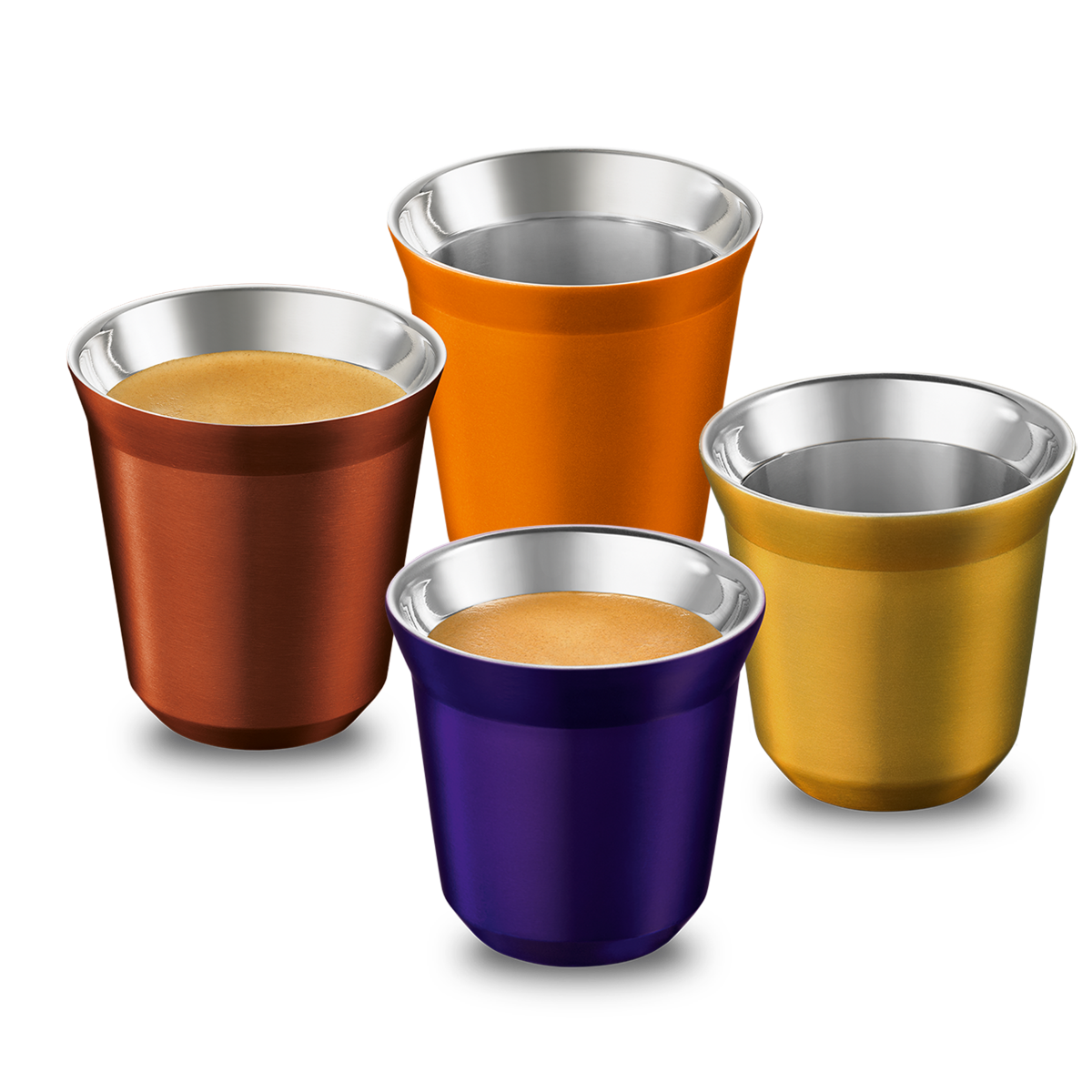 Pixie Espresso Set Arpeggio & Volluto x 2 & Pixie Lungo Set Envivo & Linizio x 2