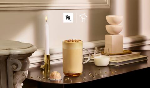 Roasted Hazelnut Latte Macchiato | Recipes VL | Nespresso Kuwait
