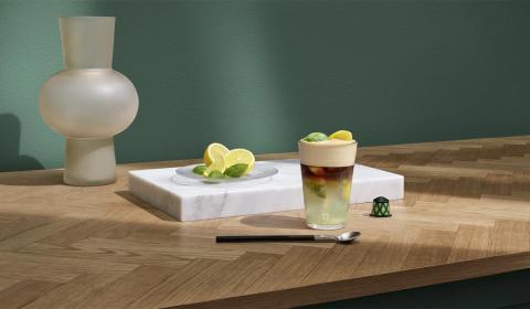 Lemon Basil Italiana | Original Coffee Recipe | Nespresso Kuwait