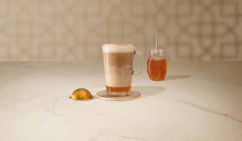 Almond and Honey Latte