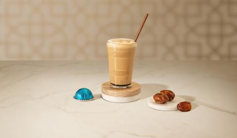 Date and Cardamom Creamy Latte 