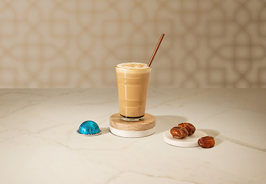 Date and Cardamom Creamy Latte 