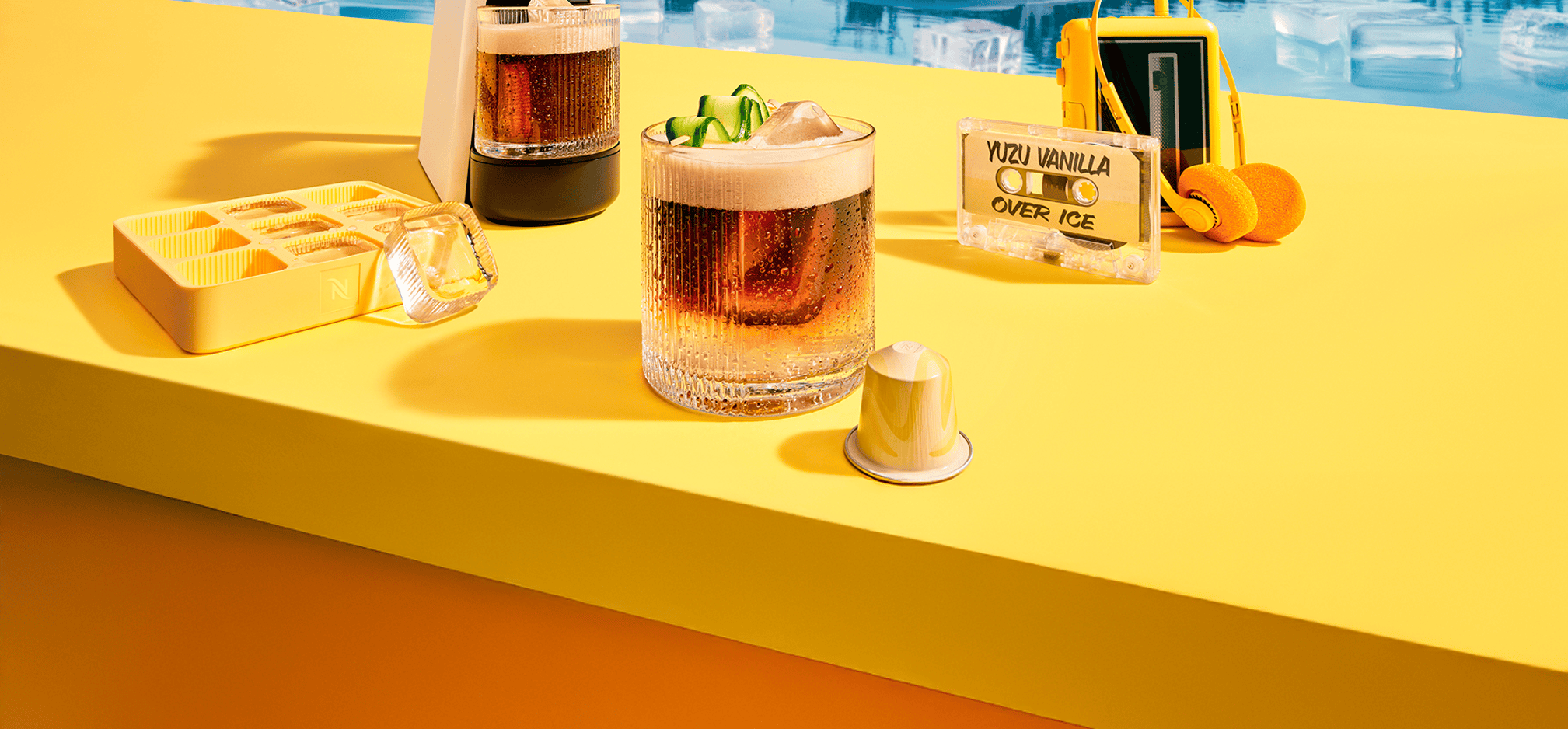 Yuzu Vanilla Espresso Tonic​