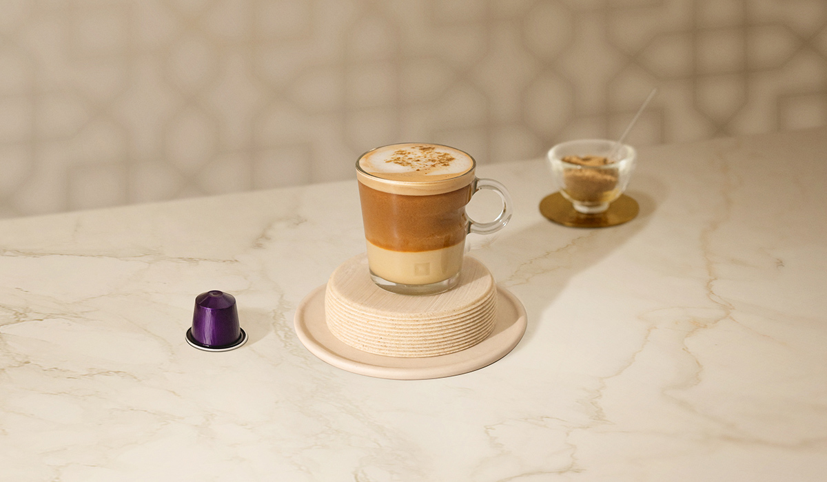 كابوتشينو طحينة بالتوابل | الوصفات | نسبريسو لبنان