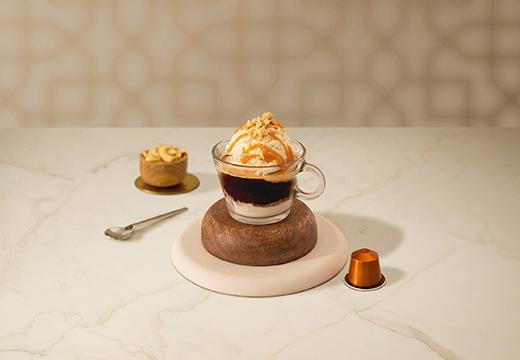 AFFOGATO AU BEURRE DE CACAHUÈTES