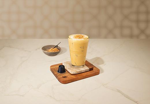 LATTE GLACÉ & CRÉMEAUX A LA MANGUE