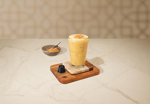 Creamy Mango Iced Latte | Coffee Recipes | Nespresso Qatar