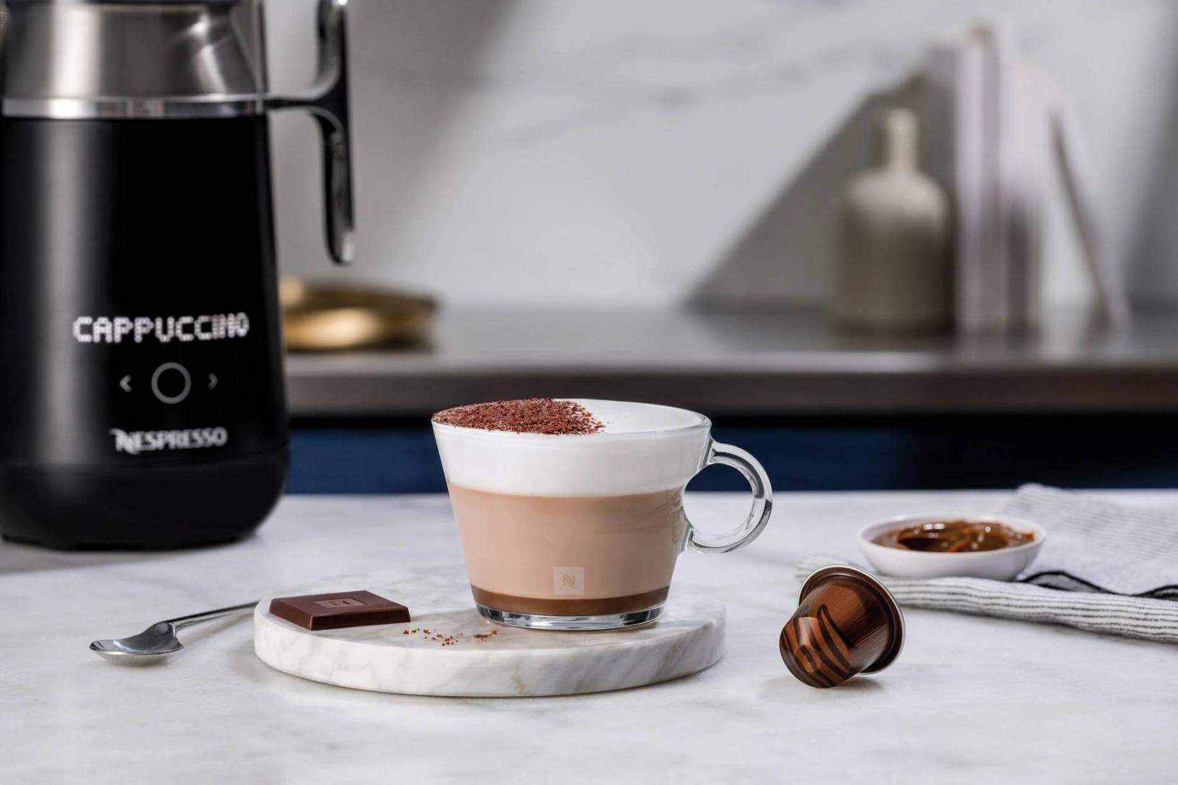 Dolce Truffle Cappuccino | Coffee Recipes | Nespresso Qatar