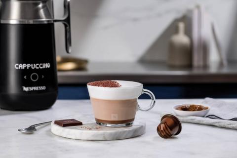 Dolce Truffle Cappuccino | Coffee Recipes | Nespresso Qatar