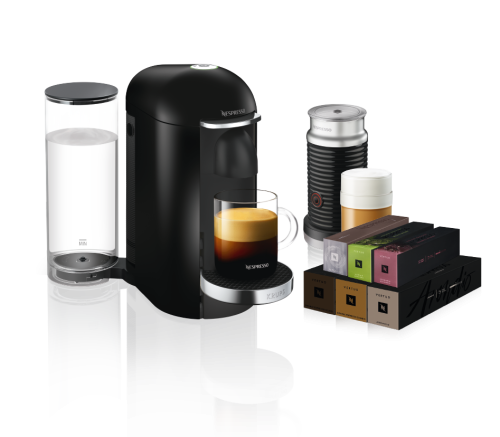 Vertuoplus, Aeroccino & 6 sleeves bundle