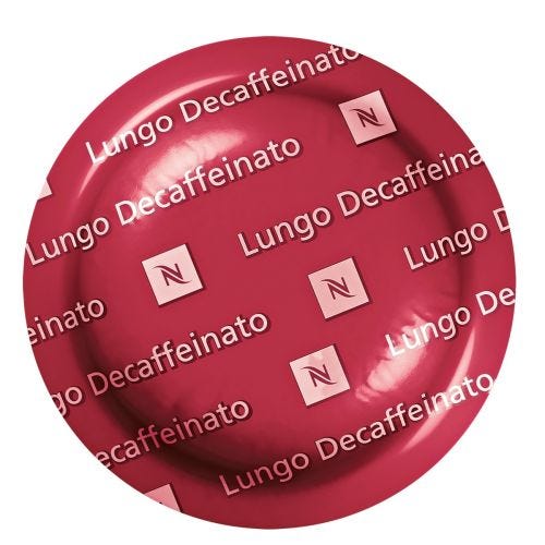 Lungo Decaffeinato 50 Capsule Box