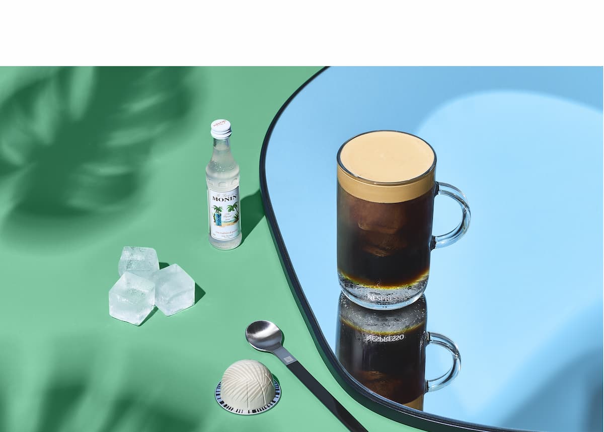 TROPICAL COCONUT FLAVOUR OVER ICE MOCKTAIL