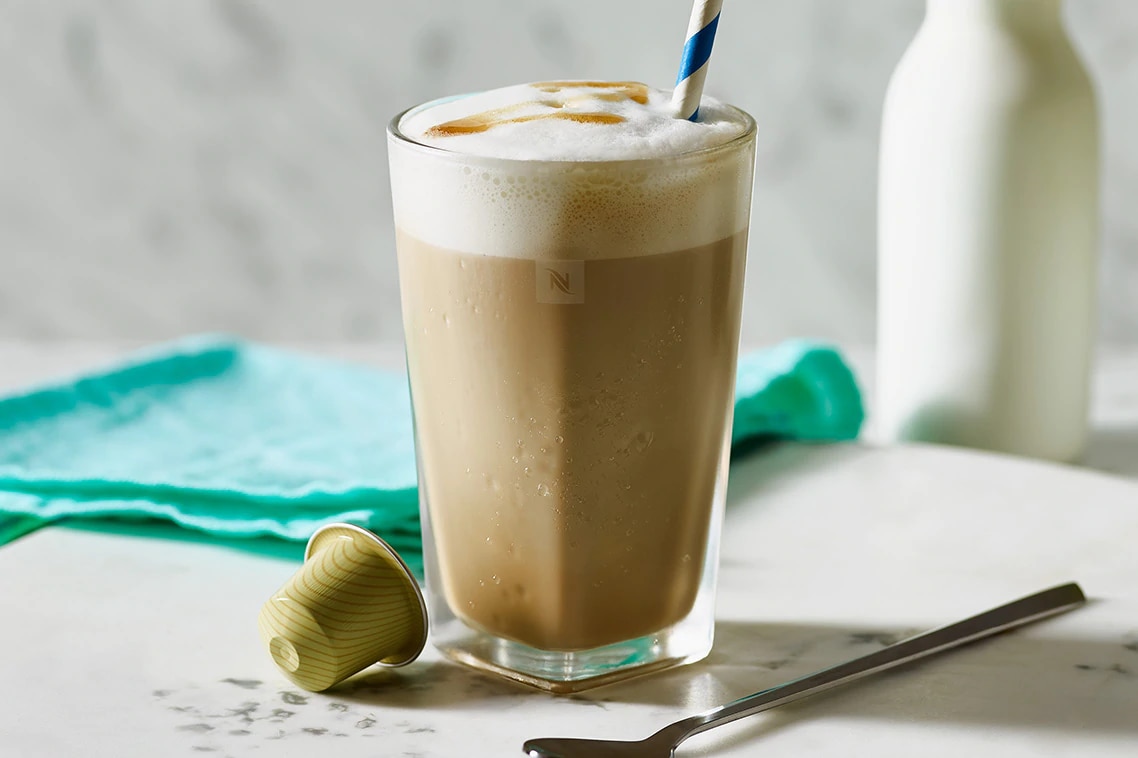 Vanilla iced coffee