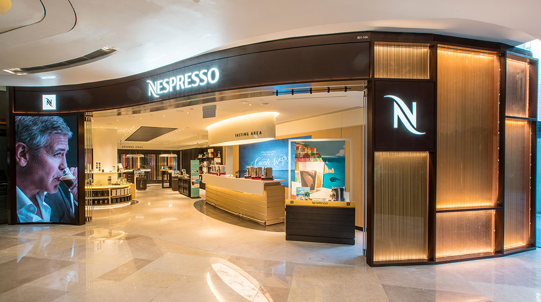 visit nespresso ion orchard