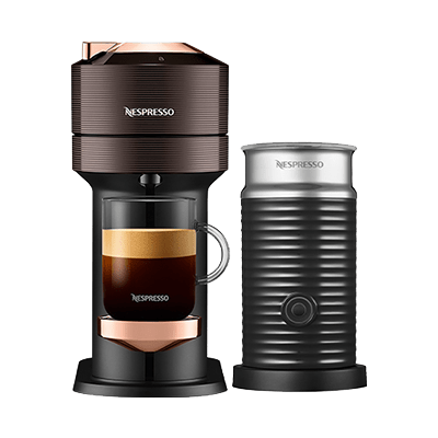 Vertuo Next Premium Rich Brown & Aeroccino Bundle