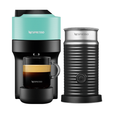 Vertuo Pop Aqua Mint & Aeroccino Bundle