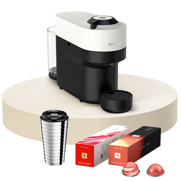 Vertuo POP Anniversary Lifestyle Bundle – White