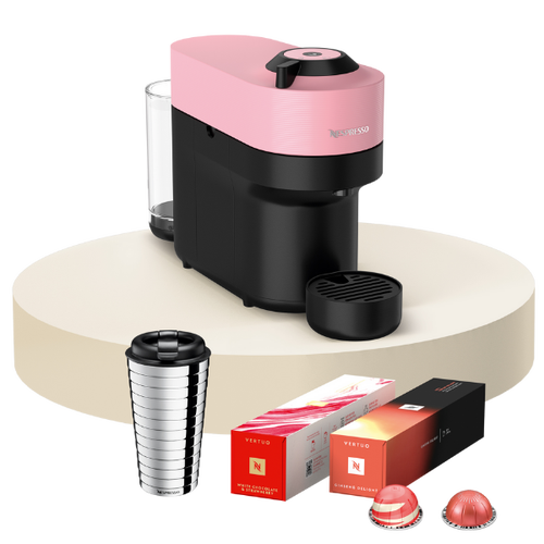 Vertuo POP Anniversary Lifestyle Bundle – Pink