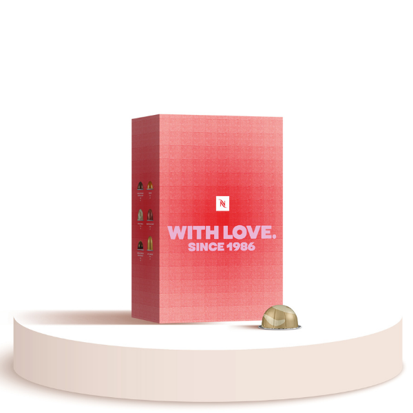 Vertuo 40Y Anniversary sleeve wrap