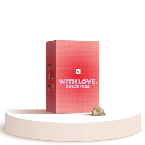 Vertuo 40Y Anniversary sleeve wrap