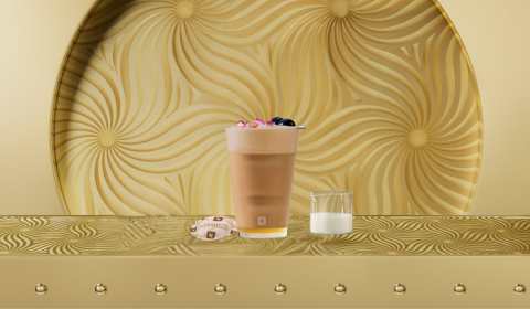 Pro Golden Hibiscus Latte